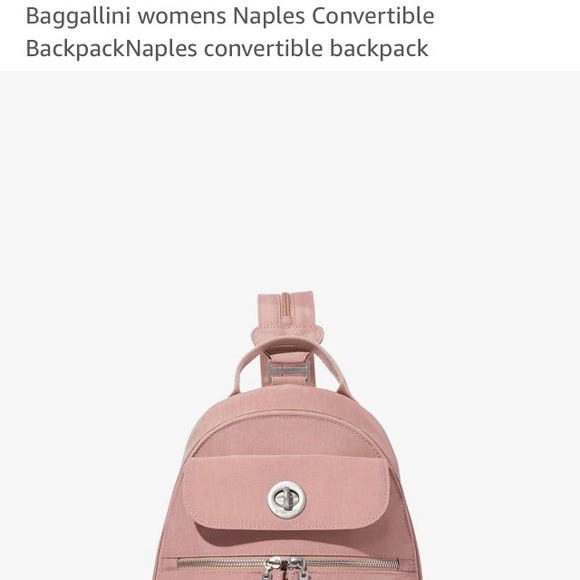 Baggallini Pink Backpack - Picture 9 of 9